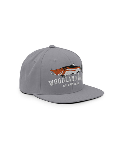 Salmon Snapback Hat