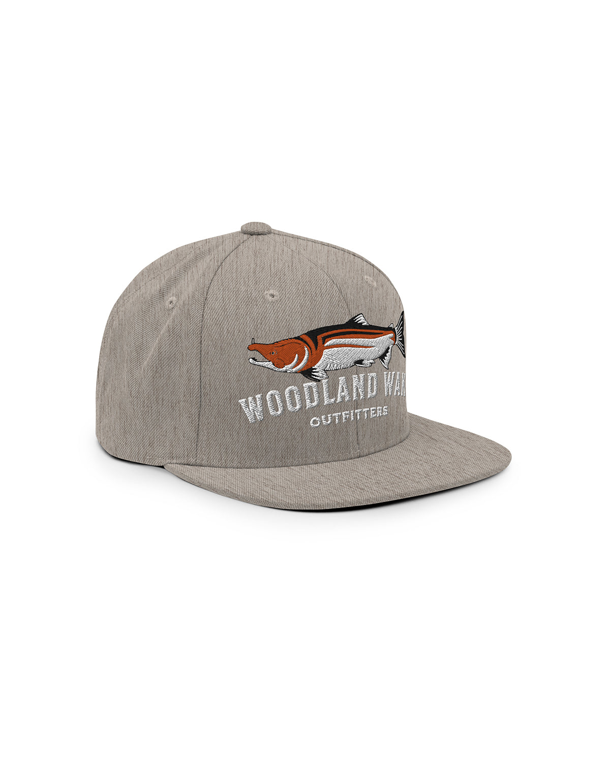 Salmon Snapback Hat