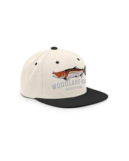 Salmon Snapback Hat