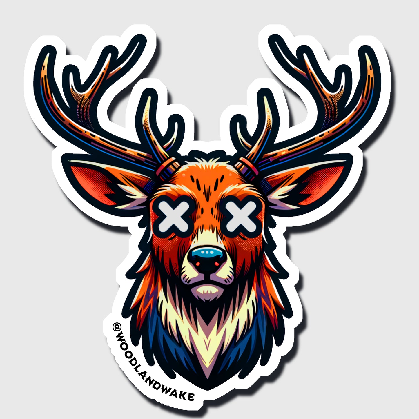 Buck Hunt Sticker