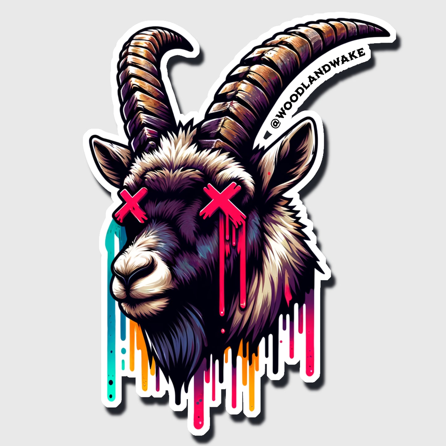 Oryx Hunt Sticker