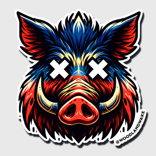 Boar Hunt Sticker