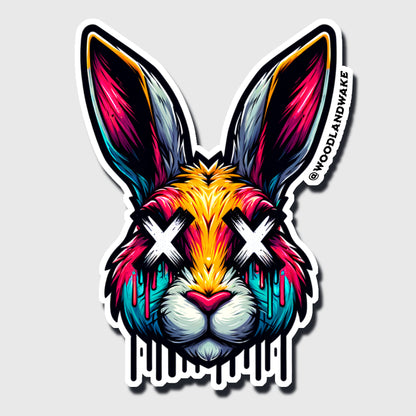 Rabbit Hunt Sticker