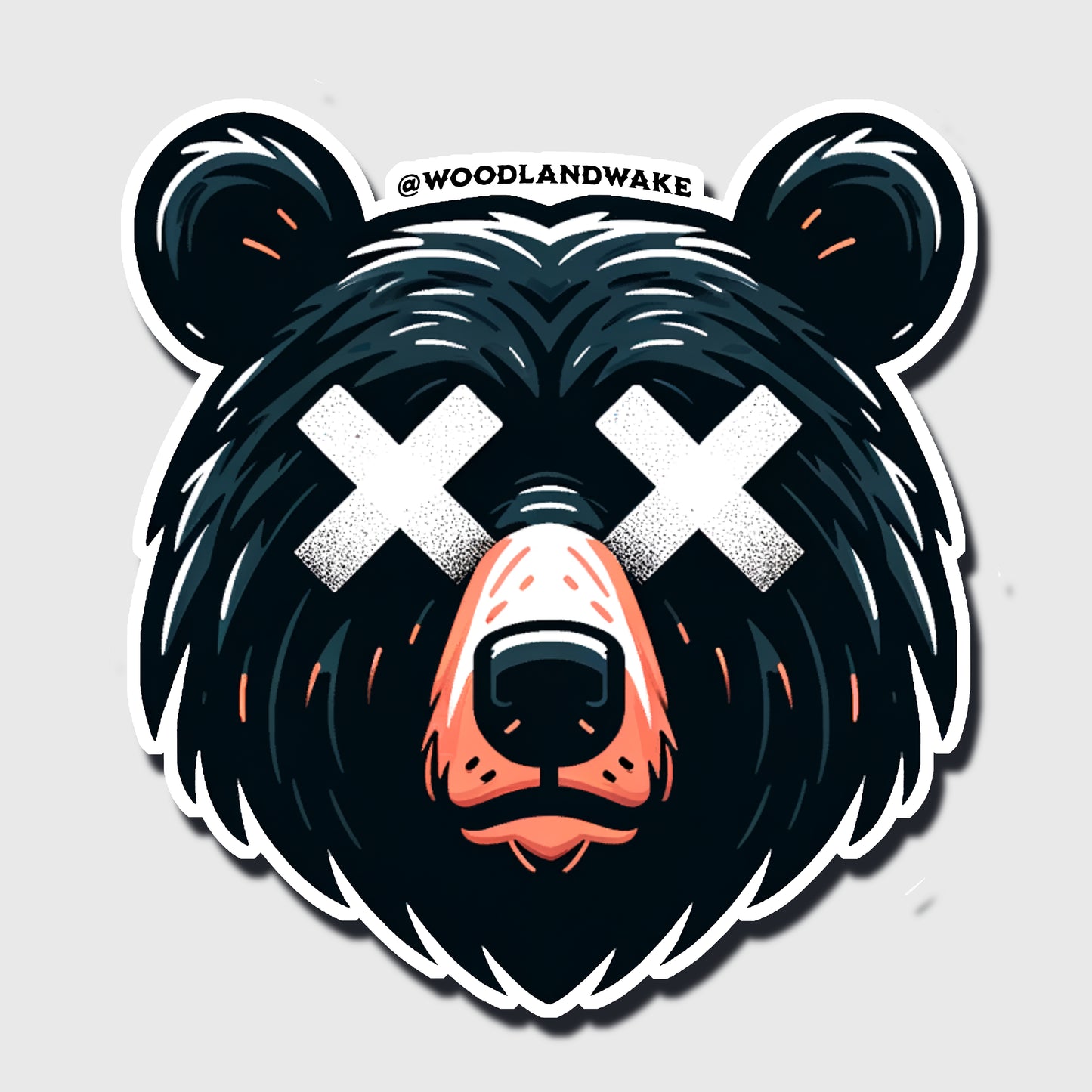 Black Bear Hunt Sticker