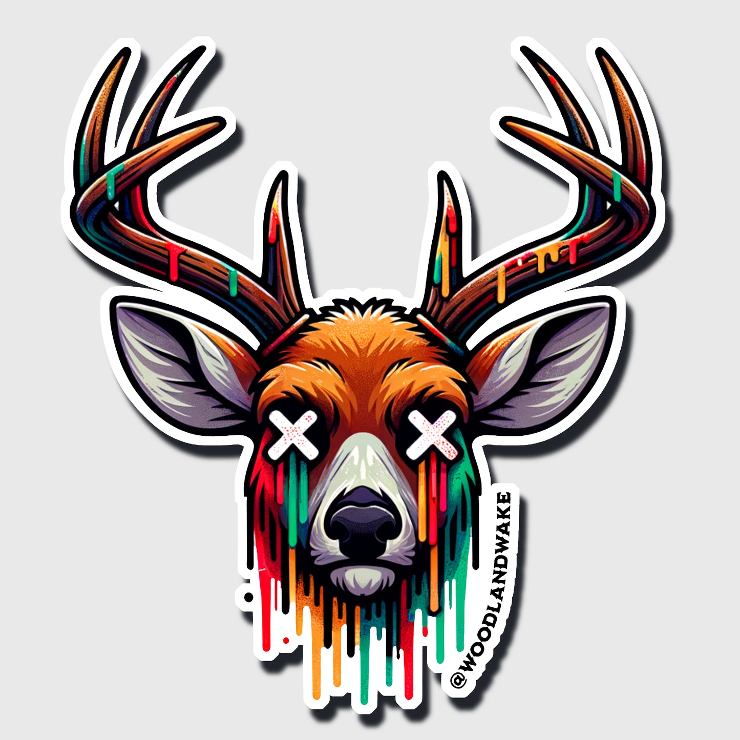 Deer Hunt Sticker