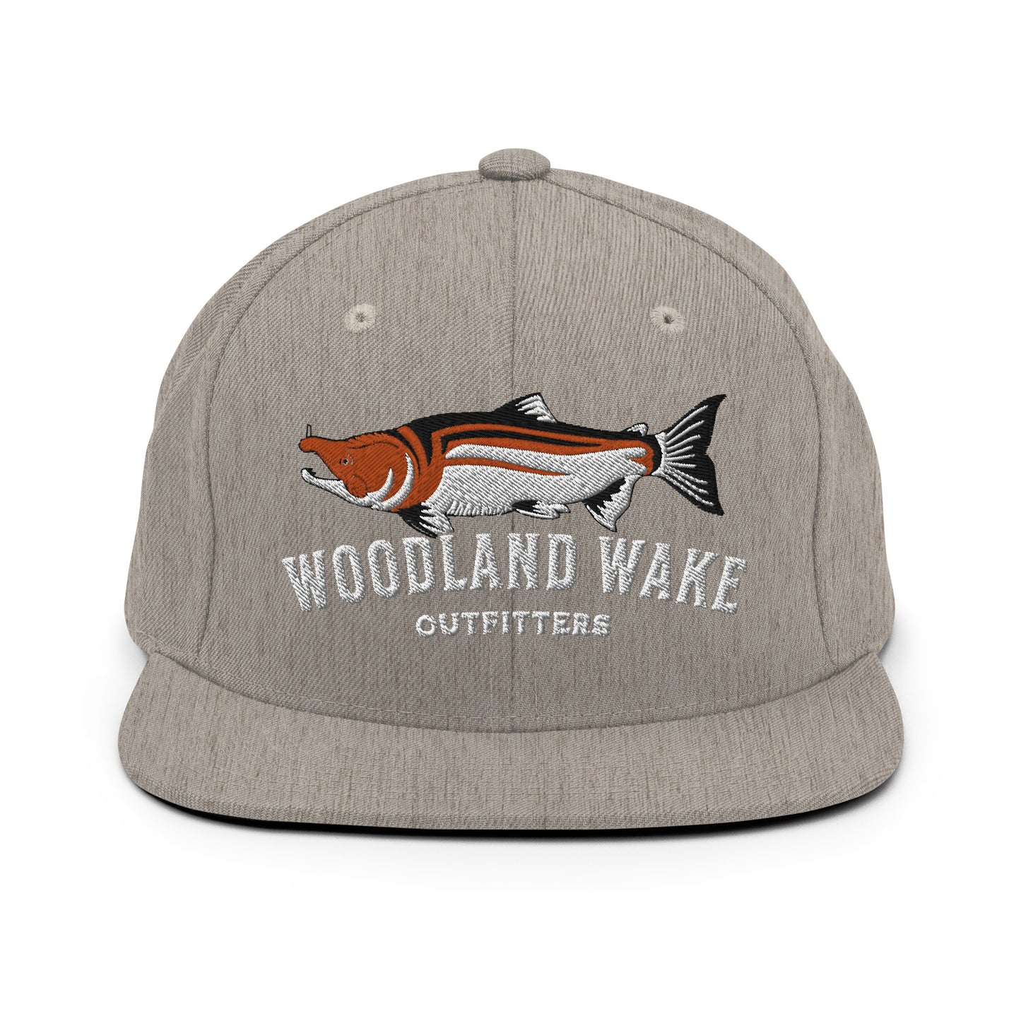 Salmon Snapback Hat