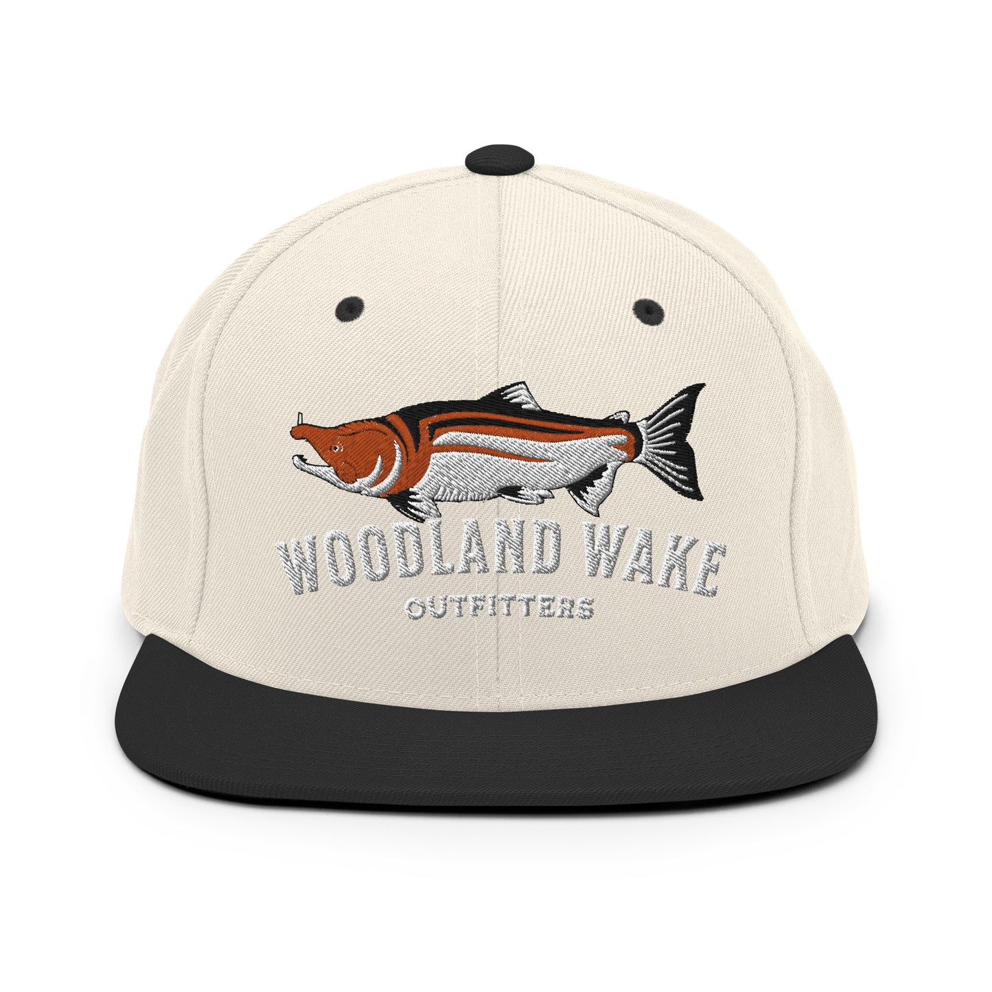 Salmon Snapback Hat