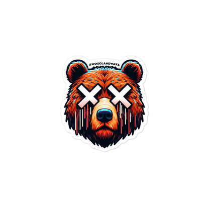 Grizzly Hunt Sticker