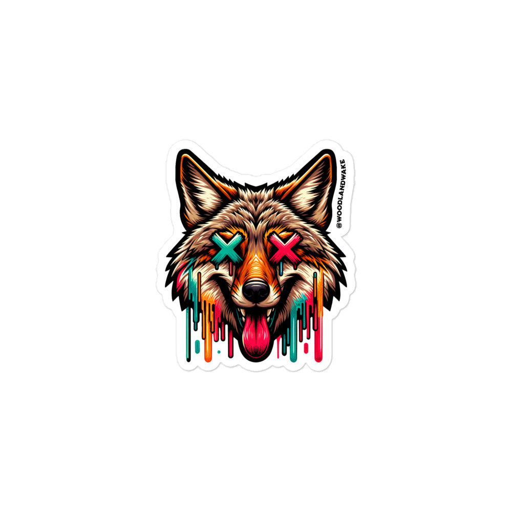 Coyote Hunt Sticker