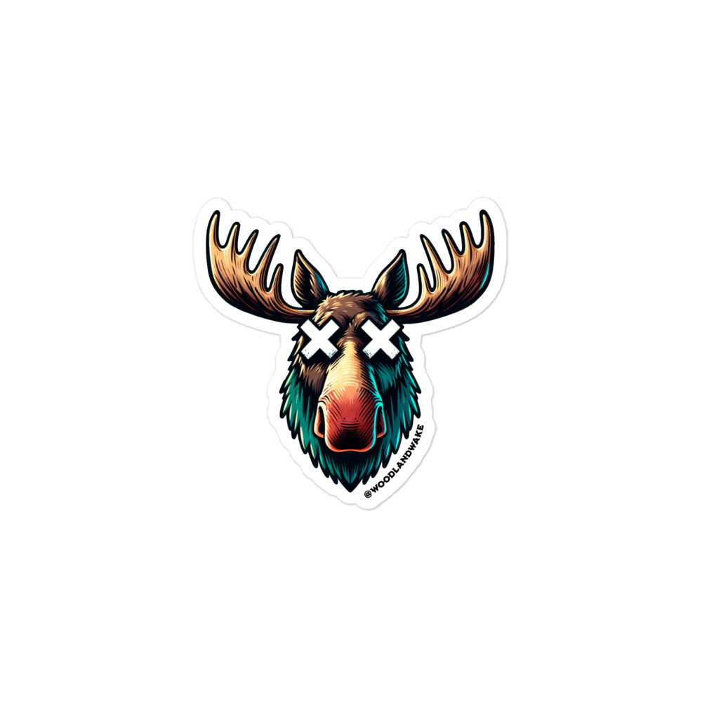 Moose Hunt Sticker