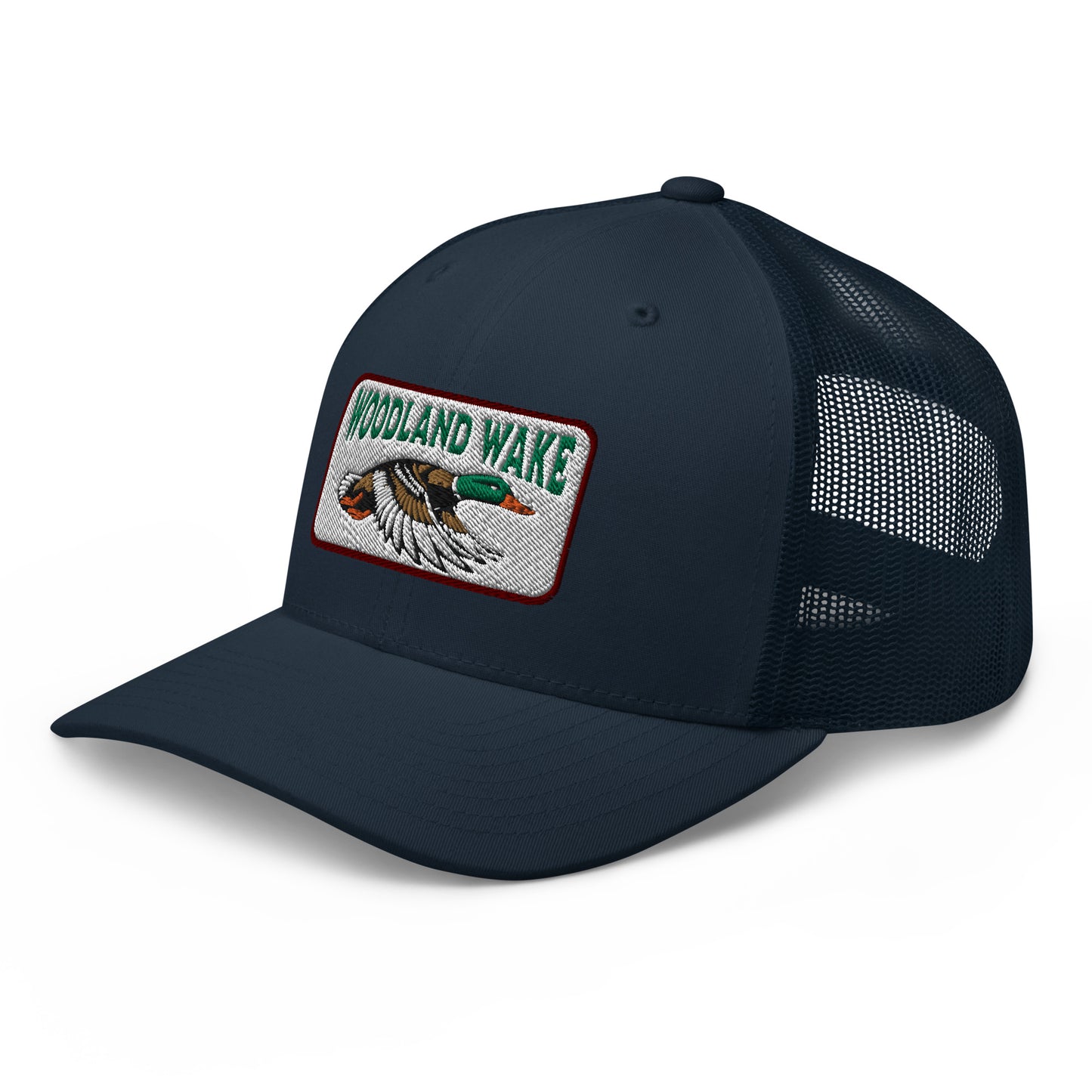 Duck Embroidered Patch Trucker